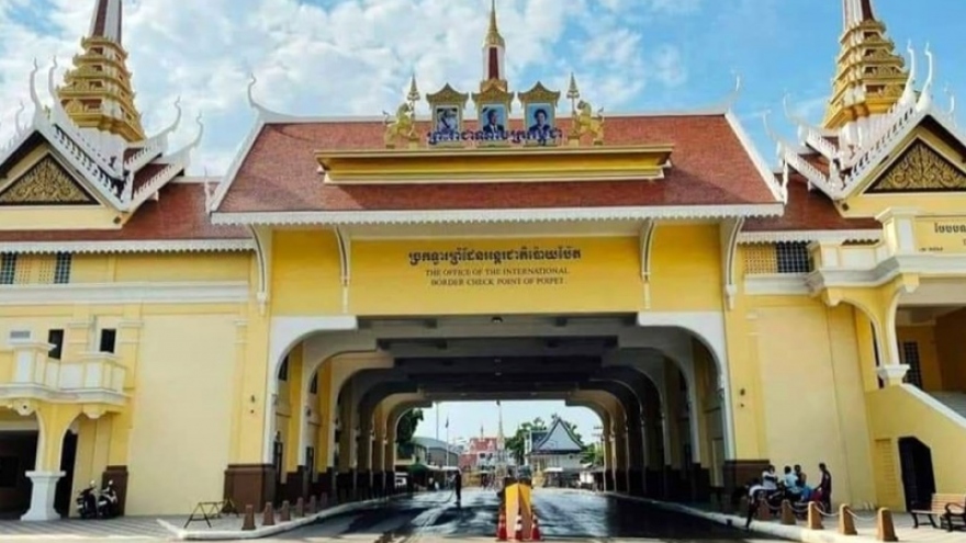 Campuchia - Thái Lan mở lại cửa khẩu Poipet-Aranyaprathet sau 2 năm đóng cửa do Covid-19